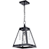 Vaxcel Lighting Tremont Single Light 10" Wide Pendant Matte Black