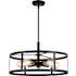 Vaxcel Lighting Akron 5 Light 20" Wide Pendant Oil Rubbed Bronze