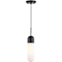 Vaxcel Lighting 5" Wide Suspension Mini Pendant Matte Black