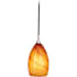 Vaxcel Lighting Milano 1 Light Mini / Monorail Pendant with Canopy Satin Nickel