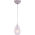 Vaxcel Lighting Milano 1 Light 4.5" Mini Pendant Satin Nickel