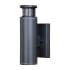 Vaxcel Lighting Chiasso Single Light 4-1/2" Wide Integrated LED Outdoor Wall Sconce Textured Black
