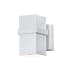 Vaxcel Lighting Lavage 7" Tall Integrated LED Outdoor Wall Sconce Painted Satin Nickel