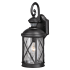 Vaxcel Lighting Henderson 17" Tall Motion Sensor Dusk-to-Dawn Outdoor Wall Sconce Textured Black