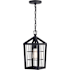 Vaxcel Lighting Gage 7" Wide Cage Mini Pendant Volcanic Black