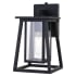 Vaxcel Lighting Blackwell 12" Tall Outdoor Wall Sconce Matte Black
