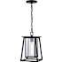 Vaxcel Lighting Blackwell 8" Wide Outdoor Mini Pendant Matte Black