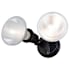 Vaxcel Lighting Outdoor Security 2 Light 7" Wide Adjustable Outdoor Flood Light - 180 Degree Beam Spread Black