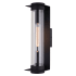 Vaxcel Lighting Brighton Park 18" Tall Wall Sconce Textured Black