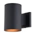 Vaxcel Lighting Chiasso 8" Tall Outdoor Wall Sconce Textured Black