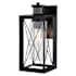 Vaxcel Lighting Milton 14" Tall Outdoor Wall Sconce Matte Black