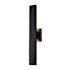 Vaxcel Lighting Owen 20" Tall LED Outdoor Wall Sconce Matte Black