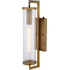 Vaxcel Lighting Morgan Park 20" Tall Outdoor Wall Sconce Warm Brass