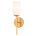 Vaxcel Lighting 6" Wide Vanity Light Natural Brass