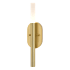 Vaxcel Lighting 18" Tall LED Wall Sconce Satin Brass