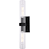 Vaxcel Lighting Bari 2 Light LED Bath Bar Matte Black