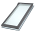 Velux 30-9/16" x 46-1/4" Fixed Deck Mounted No Leak Skylight from the FS Series Aluminum Frame