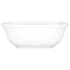 Victoria and Albert Amiata 65" Free Standing Volcanic Limestone Soaking Tub with Center Drain Gloss White