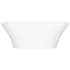 Victoria and Albert Ionian 67" Free Standing Volcanic Limestone Soaking Tub with Reversible Drain Matte White