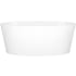 Victoria and Albert ios 60" Free Standing Volcanic Limestone Soaking Tub with Center Drain Gloss White