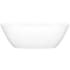 Victoria and Albert Lussari 65" Free Standing Natural Stone Soaking Tub with Center Drain and Overflow Standard White
