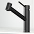Vigo Branson 1.8 GPM 9" H Single Handle Single Hole Pull Out Kitchen Faucet Matte Black