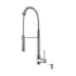 Vigo Laurelton 1.8 GPM 22" H Single Handle Single Hole Pre-Rinse Pull Down Kitchen Faucet with Soap Dispensor Stainless Steel