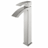Vigo Duris 1.2 GPM 12" H Single Handle Single Hole Vessel Bathroom Faucet Brushed Nickel