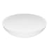Vigo Lotus 16" L x 16" W x 5" H Circular Stone Composite Vessel Bathroom Sink Matte White