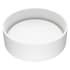 Vigo Anvil 16" L x 16" W x 5" H Circular Stone Composite Vessel Bathroom Sink Matte White
