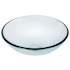 Vigo Giovanni 17" L x 17" W x 6" H Circular Glass Vessel Bathroom Sink Crystalline