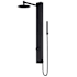 Vigo Gardenia 39" x 4" W 2-Jet Retrofit Shower with Shower Head, Hand Shower, Bodysprays, and Hose Matte Black