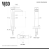 Vigo-VGT1086-Line Drawing - Faucet