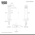 Vigo-VGT1088-Line Drawing - Faucet