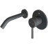 Vigo Olus 1.2 GPM 5" H Single Handle Wall Mounted Widespread Bathroom Faucet Antique Rubbed Bronze