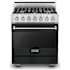 Viking 3 Series 30 Inch Wide 4.7 Cu. Ft. Free Standing Dual Fuel Range Antique Bronze