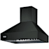 Viking 42 Inch Wide Wall Mounted Range Hood Shell with Commercial-Style Baffle Filter System Antique Bronze