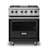 Viking 5 Series 30 Inch Wide 4.71 Cu. Ft. Free Standing Dual Fuel Range with SureSpark Ignition System and TruConvec Convection Cooking - LP Antique Bronze