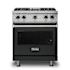 Viking 30 Inch Wide 4.02 Cu. Ft. Free Standing Natural Gas Range with GourmetGlo Infrared Broiler and ProFlow Convection Air Baffle Antique Bronze
