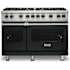 Viking 48 Inch Wide 5.07 Cu. Ft. Free Standing Natural Gas Range with SureSpark Ignition System and VariSimmer Functionality Antique Bronze