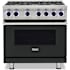 Viking 36 Inch Wide 5.1 Cu. Ft. Free Standing Natural Gas Range Antique Bronze