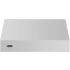 Viking 48 Inch Wide Wall Mounted Range Hood Shell with Backlit LED Knobs Stainless Steel
