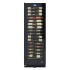 Vinotemp 24 Inch Wide 141 Bottle Capacity Free Standing Wine Cooler with Touch Screen Controls and Black Left Hinged Door with Lock Black