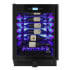 Vinotemp 24 Inch Wide 41 Bottle Capacity Free Standing Wine Cooler with Black Left Hinged Door and Security Lock Black