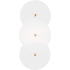 Visual Comfort Emery 13" Tall Wall Sconce Burnished Brass