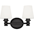 Visual Comfort Xavierre 2 Light 14" Wide Vanity Light Aged Iron