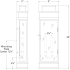CHD 2911-CG Line Drawing