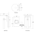 KW2610 Line Drawing