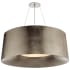 Visual Comfort Halo 28" Medium Hanging Shade by Barbara Barry Burnished Silver Leaf