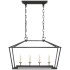 Visual Comfort Darlana 30" Small Linear Lantern by Chapman & Myers Aged Iron